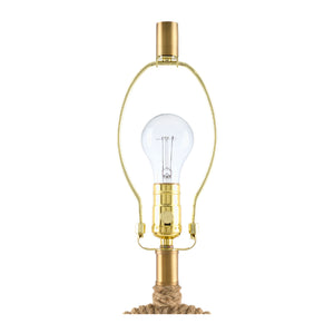   Modern European furniture - Natural Hemp Wrapped Table Lamp - www.oroa.com | Oroa.com