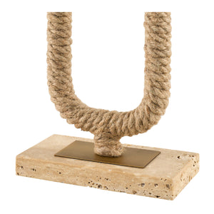  Modern European furniture - Natural Hemp Wrapped Table Lamp - www.oroa.com | Oroa.com