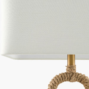   Modern European furniture - Natural Hemp Wrapped Table Lamp - www.oroa.com | Oroa.com