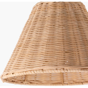   Modern European furniture - Natural Rattan Wall Lamp - www.oroa.com | Oroa.com