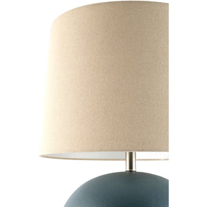   Modern European furniture - Glazed Ceramic Linen Table Lamp - www.oroa.com | Oroa.com