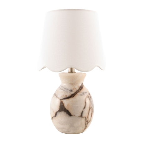   Modern European furniture - Natural Brown Marble Table Lamp - www.oroa.com | Oroa.com