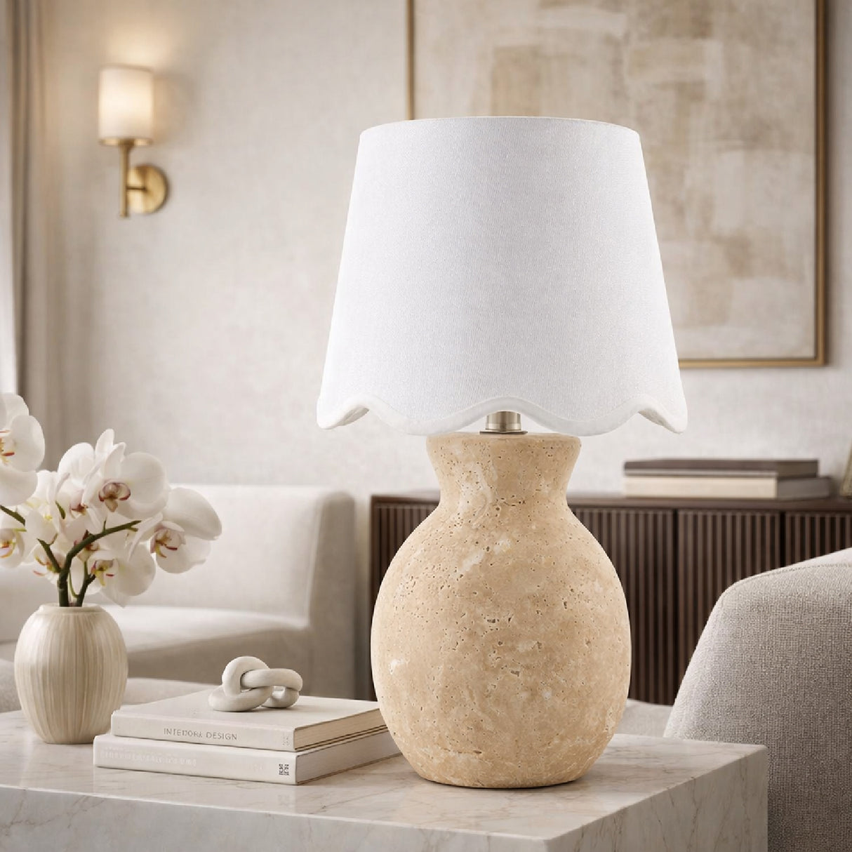   Modern European furniture - Natural Brown Accent Table Lamp - www.oroa.com | Oroa.com