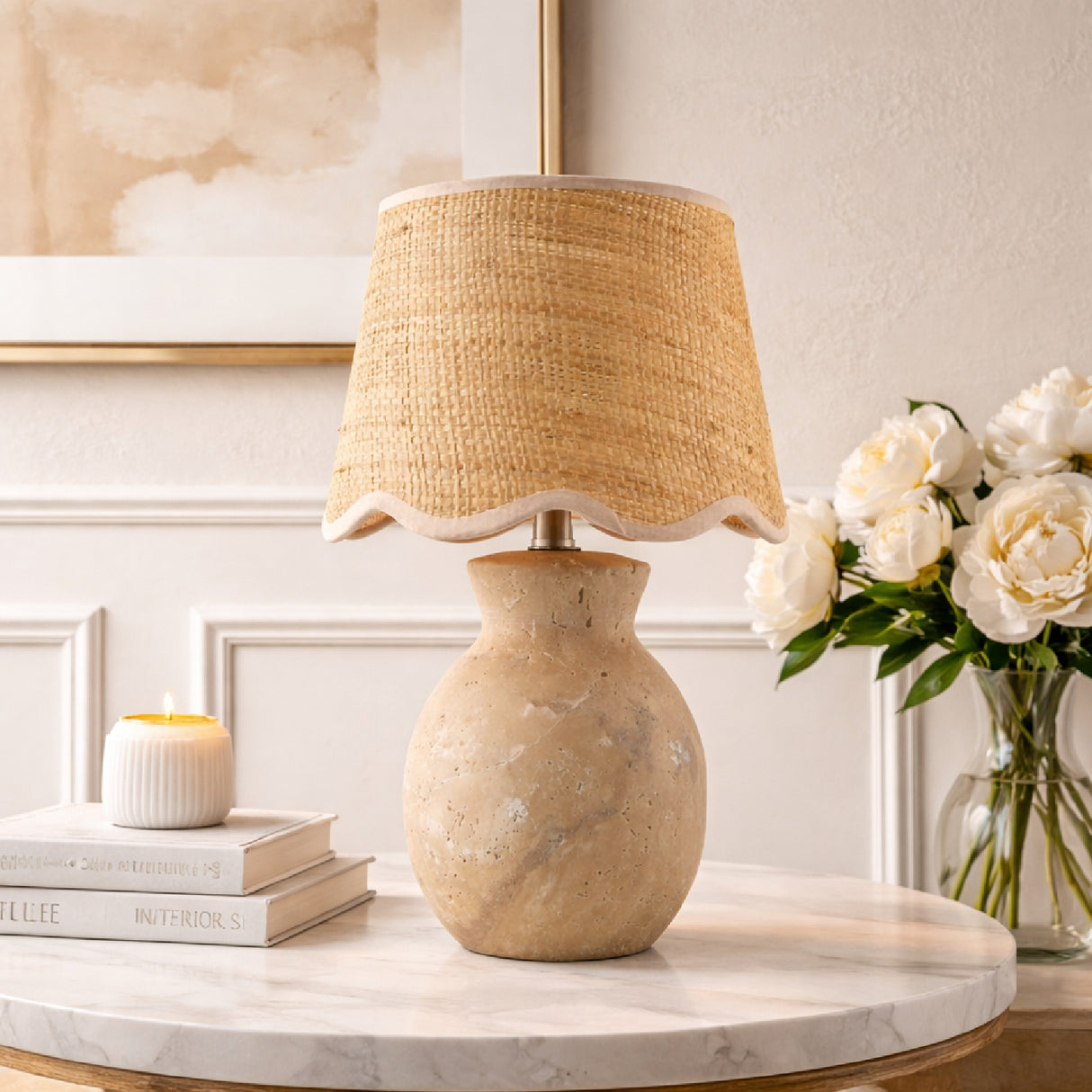   Modern European furniture - Natural Brown Accent Table Lamp - www.oroa.com | Oroa.com