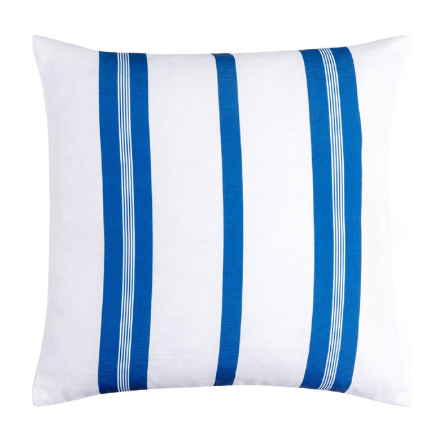 Modern European furniture - Blue Stripes Down Insert Pillow - www.oroa.com