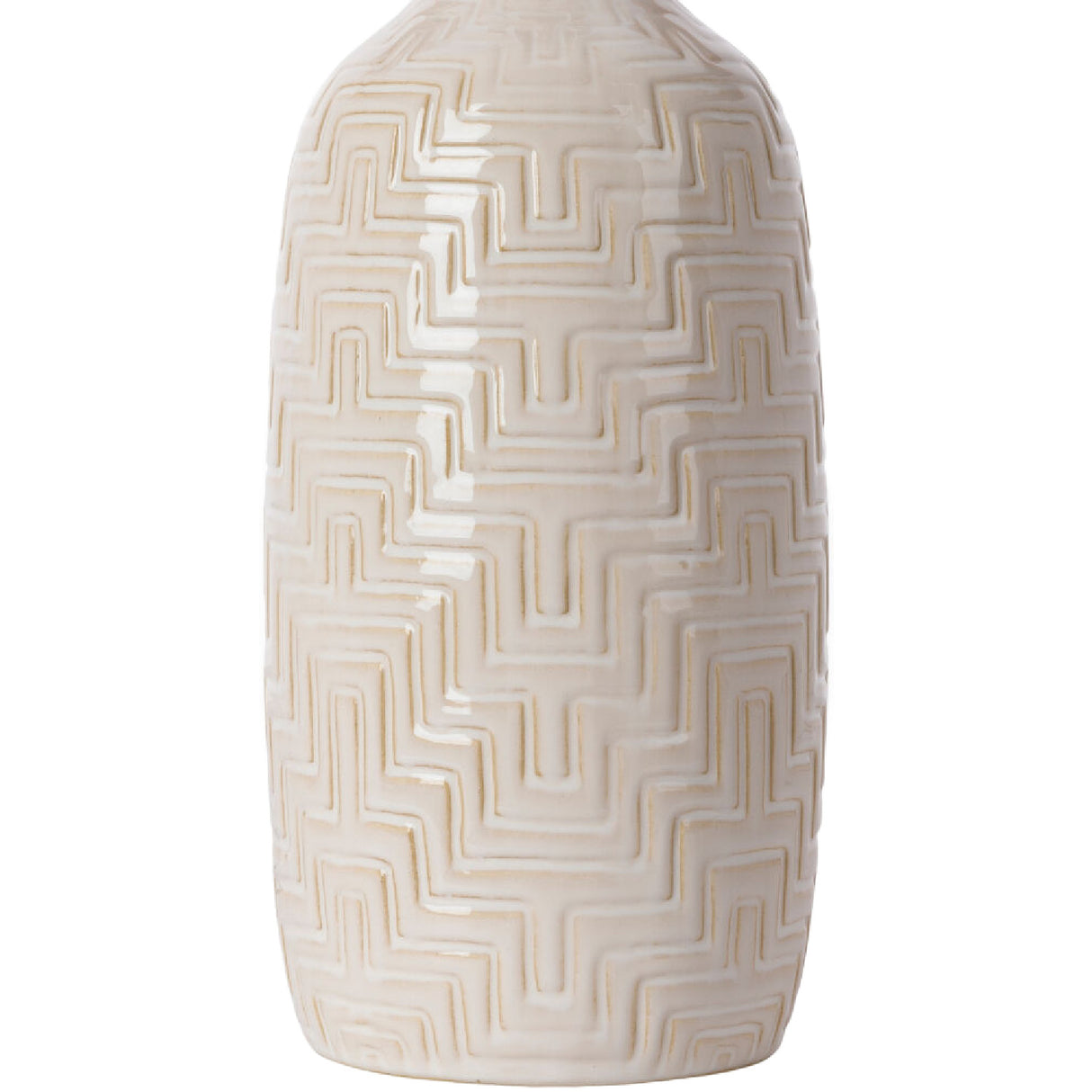   Modern European furniture - Glazed White Ceramic Table Lamp - www.oroa.com | Oroa.com