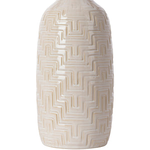   Modern European furniture - Glazed White Ceramic Table Lamp - www.oroa.com | Oroa.com