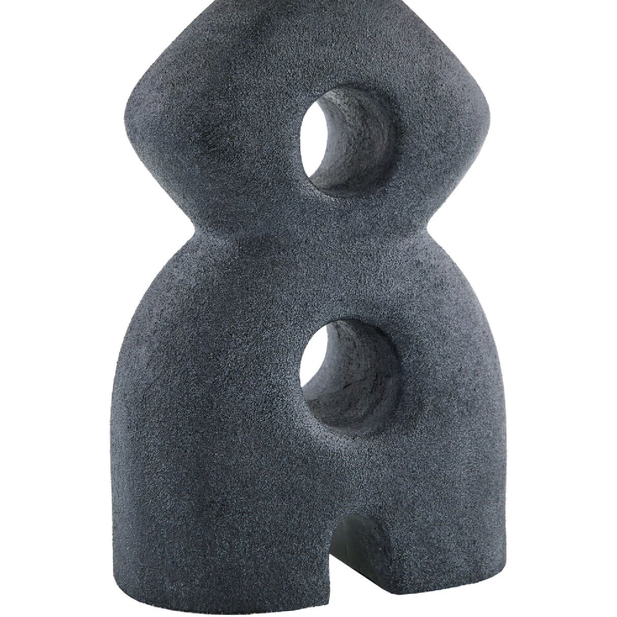   Modern European furniture - Black Sculptured Base Table Lamp - www.oroa.com | Oroa.com