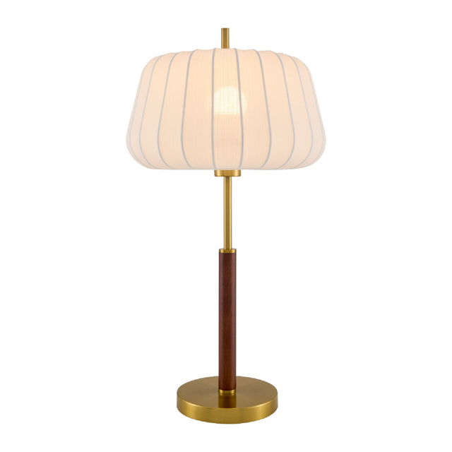 Modern European furniture - White Cotton Accent Table Lamp - www.oroa.com