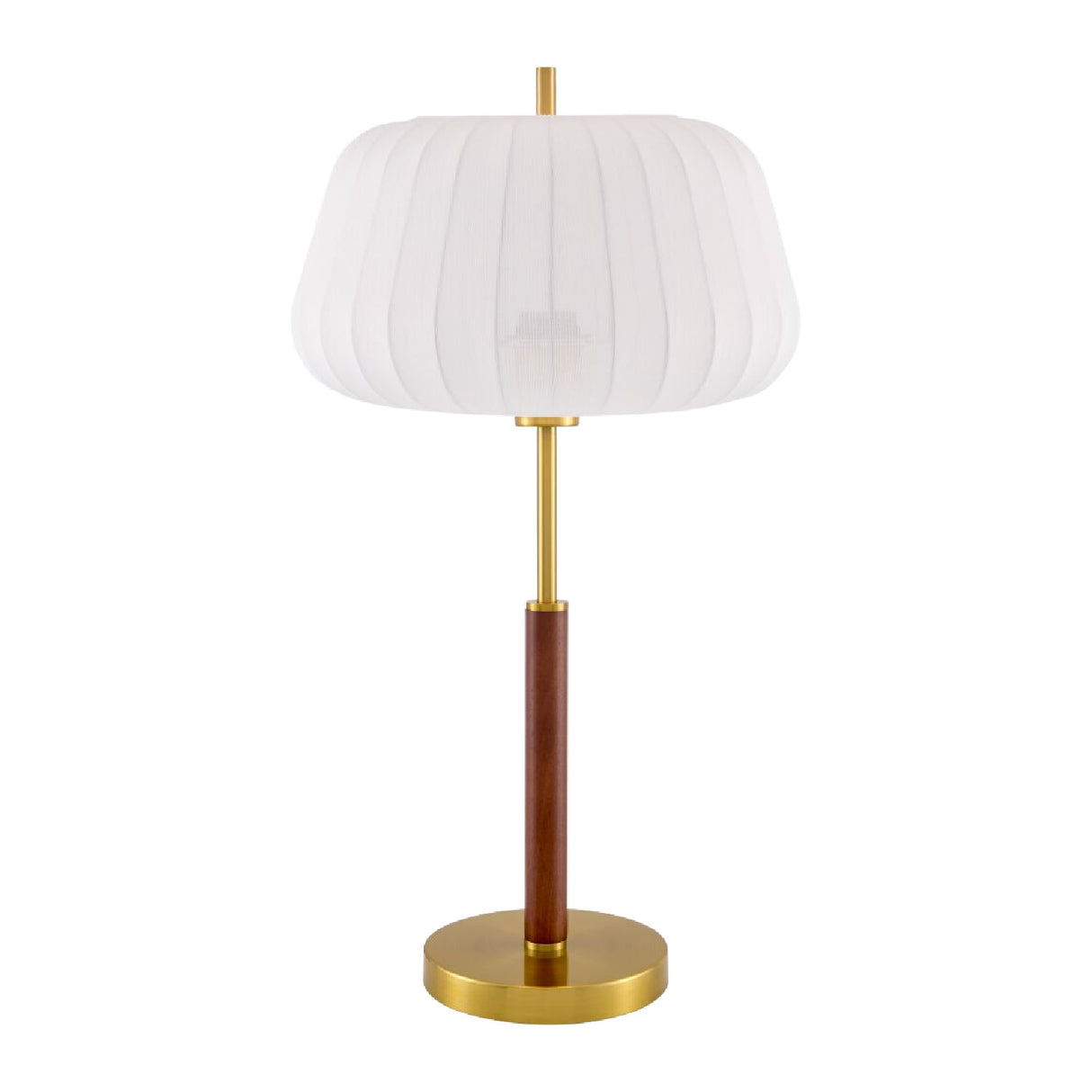   Modern European furniture - White Cotton Accent Table Lamp - www.oroa.com | Oroa.com