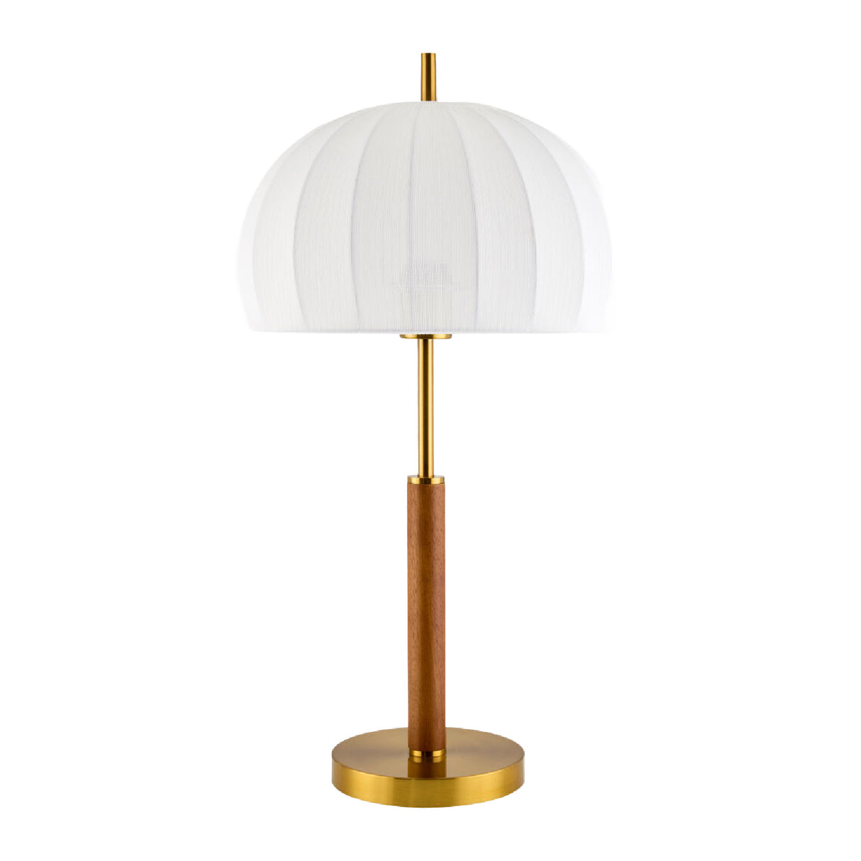   Modern European furniture - White Cotton Accent Table Lamp - www.oroa.com | Oroa.com