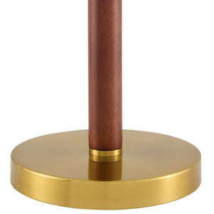   Modern European furniture - White Cotton Accent Table Lamp - www.oroa.com | Oroa.com