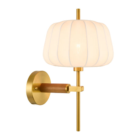   Modern European furniture - White Cotton Accent Wall Lamp - www.oroa.com | Oroa.com