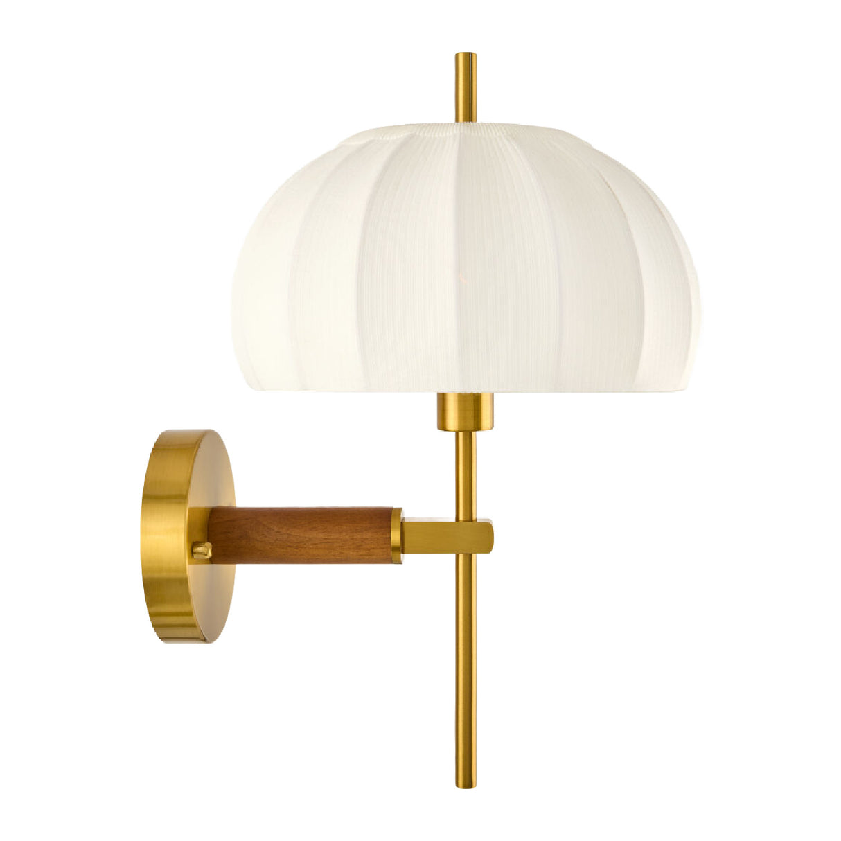   Modern European furniture - White Cotton Accent Wall Lamp - www.oroa.com | Oroa.com