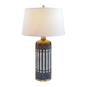   Modern European furniture - Gray Cement Accent Table Lamp - www.oroa.com | Oroa.com
