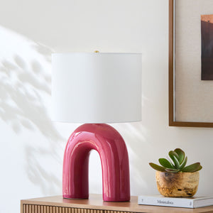   Modern European furniture -  Arched Ceramic Accent Table Lamp - www.oroa.com | Oroa.com