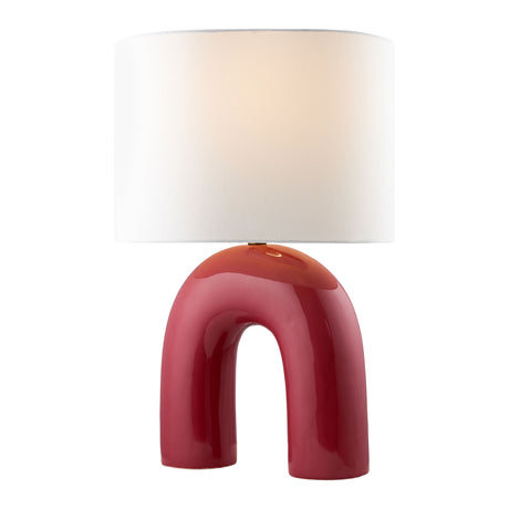   Modern European furniture -  Arched Ceramic Accent Table Lamp - www.oroa.com | Oroa.com