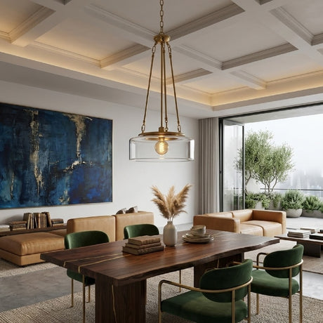   Modern European furniture - Clear Glass Pendant Light - www.oroa.com | Oroa.com