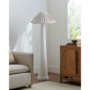   Modern European furniture - White Minimalist Accent Floor Lamp - www.oroa.com | Oroa.com