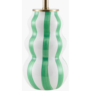   Modern European furniture - Wavy Stripes Ceramic Table Lamps (2) - www.oroa.com | Oroa.com