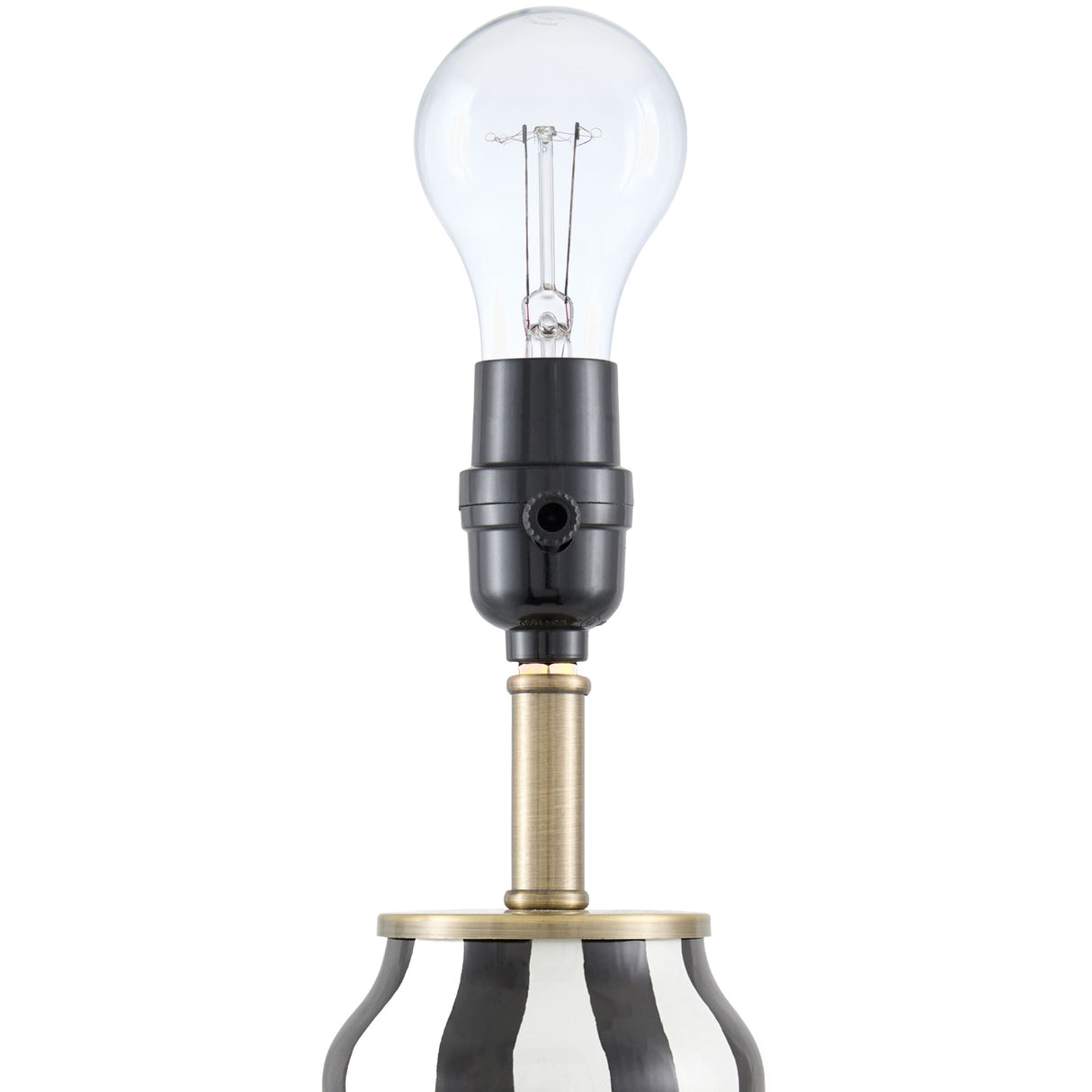   Modern European furniture - Wavy Stripes Ceramic Table Lamps (2) - www.oroa.com | Oroa.com