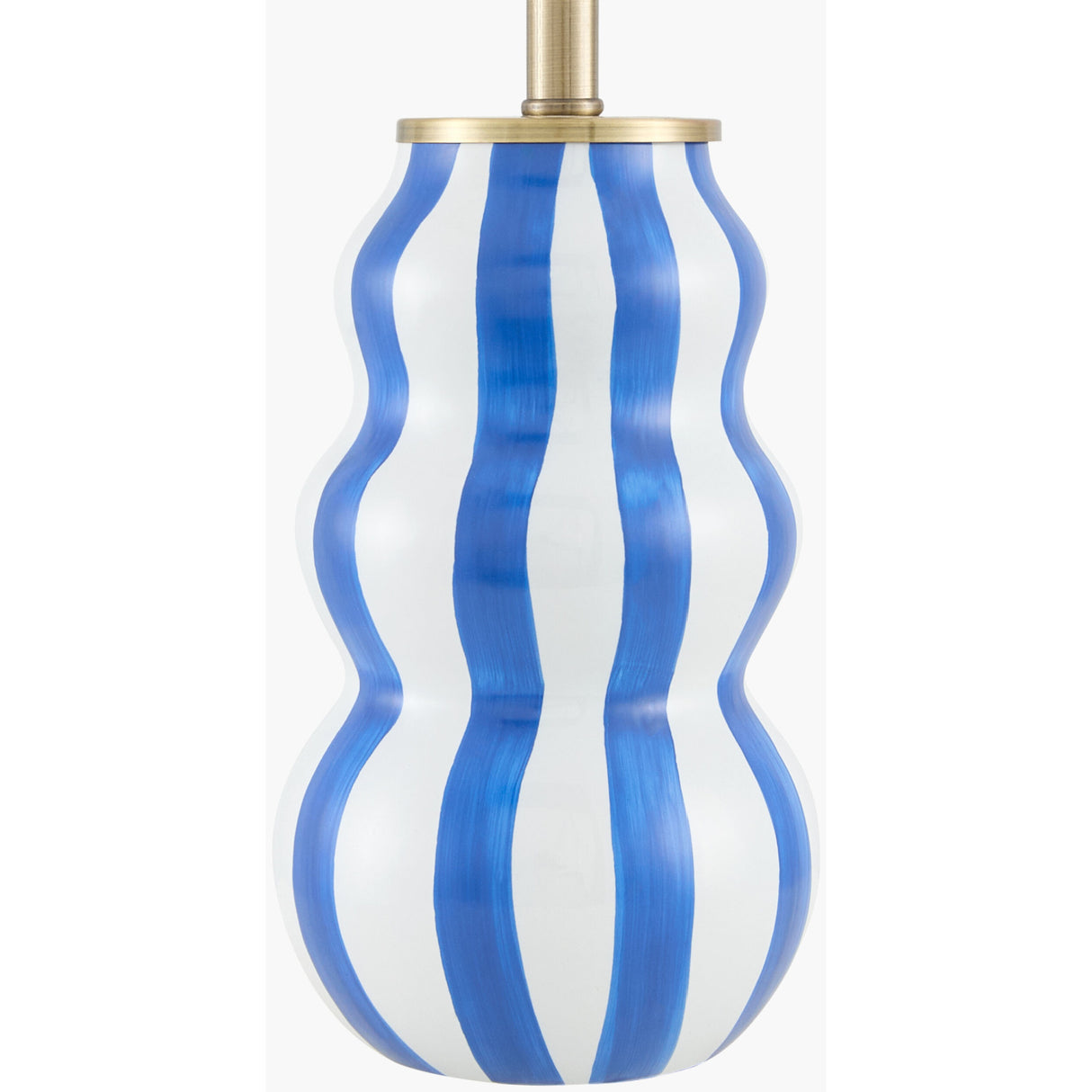   Modern European furniture - Wavy Stripes Ceramic Table Lamps (2) - www.oroa.com | Oroa.com