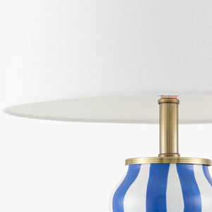   Modern European furniture - Wavy Stripes Ceramic Table Lamps (2) - www.oroa.com | Oroa.com