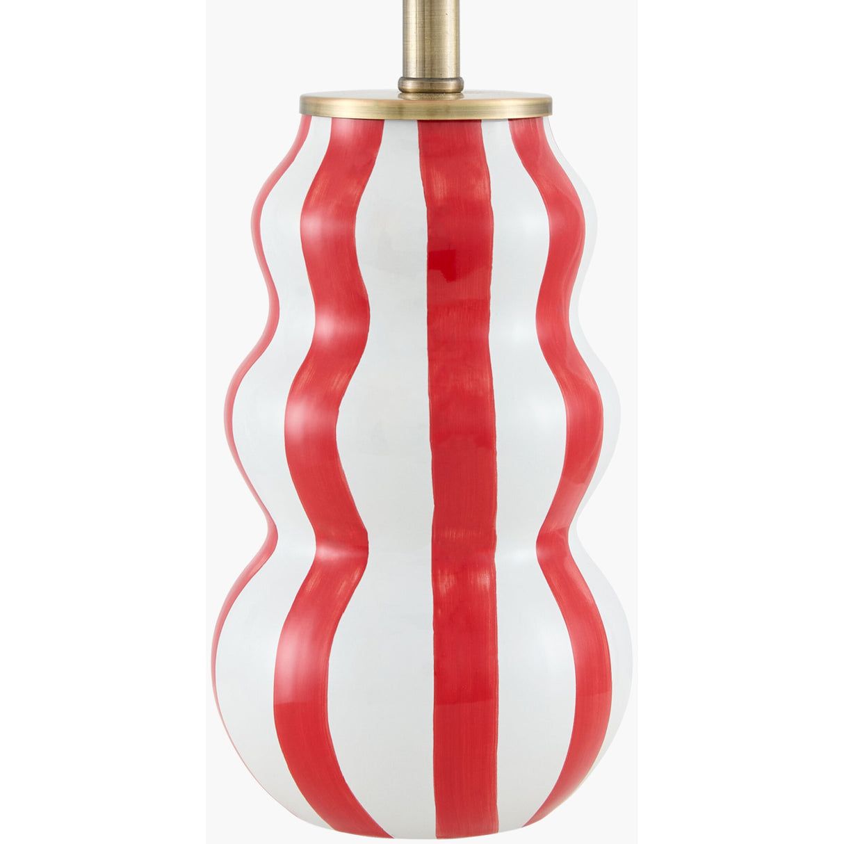   Modern European furniture - Wavy Stripes Ceramic Table Lamps (2) - www.oroa.com | Oroa.com