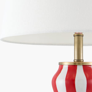   Modern European furniture - Wavy Stripes Ceramic Table Lamps (2) - www.oroa.com | Oroa.com