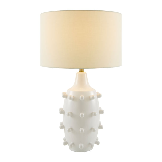 Modern European furniture - Embellished Ceramic Accent Table Lamp - www.oroa.com