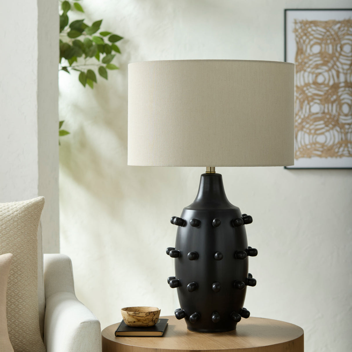   Modern European furniture - Embellished Ceramic Accent Table Lamp - www.oroa.com | Oroa.com