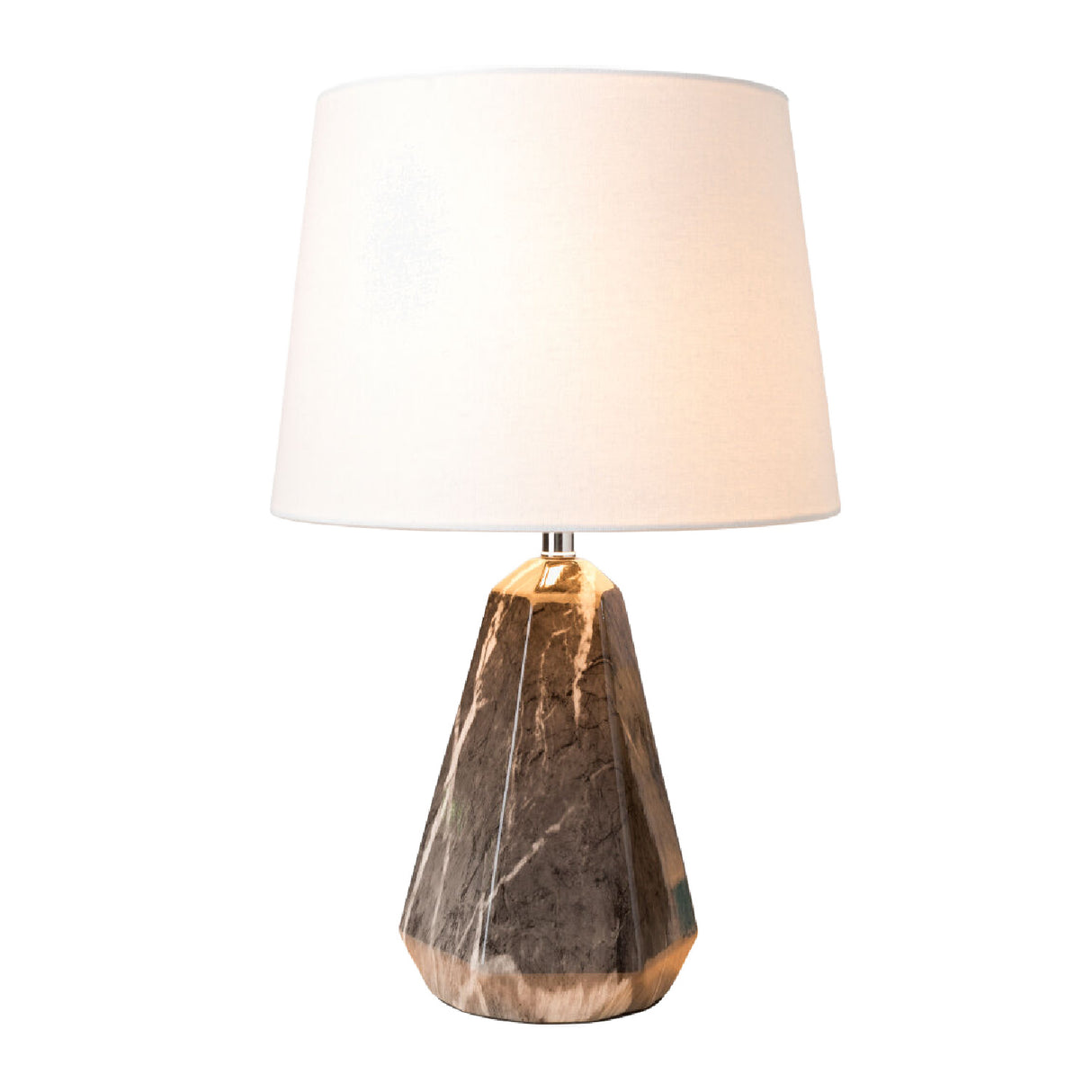   Modern European furniture - Marbled Black Accent Table Lamp - www.oroa.com | Oroa.com