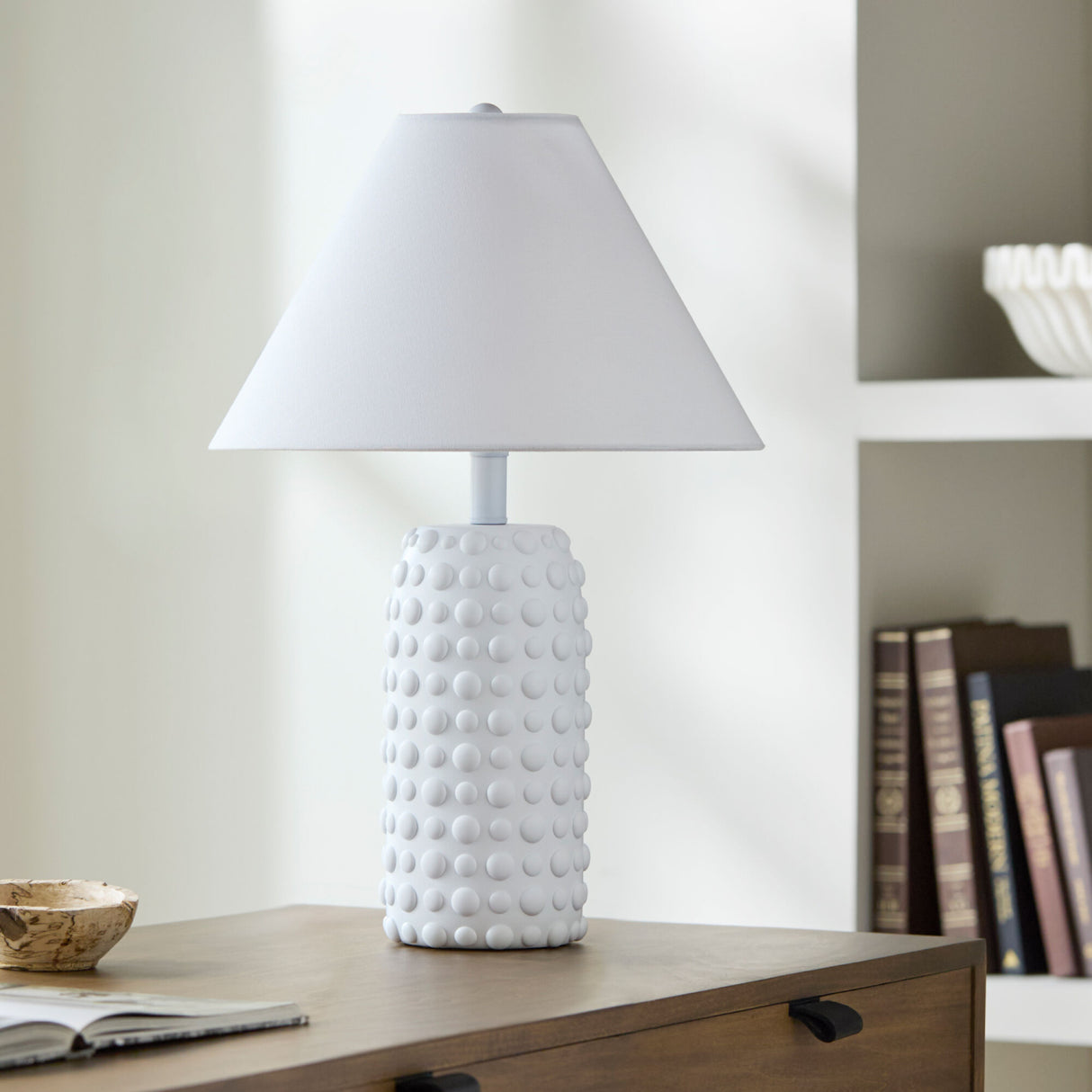   Modern European furniture - Bobbled Base Accent Table Lamp - www.oroa.com | Oroa.com