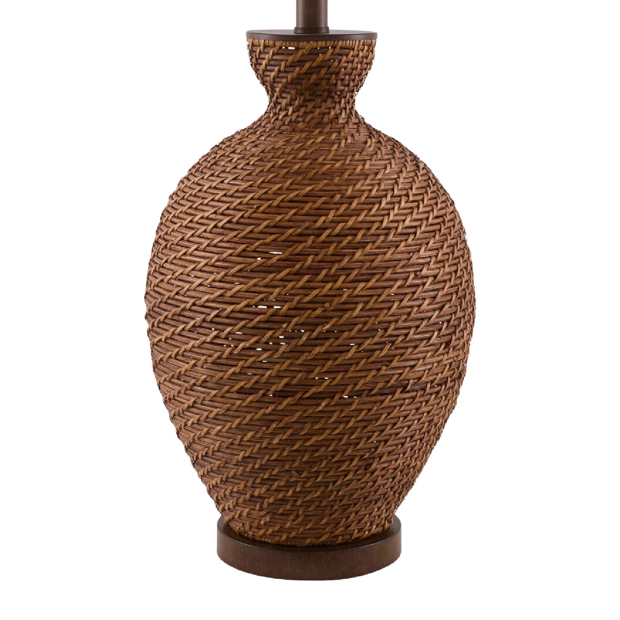   Modern European furniture - Painted Rattan Accent Table Lamp - www.oroa.com | Oroa.com