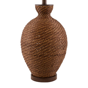   Modern European furniture - Painted Rattan Accent Table Lamp - www.oroa.com | Oroa.com