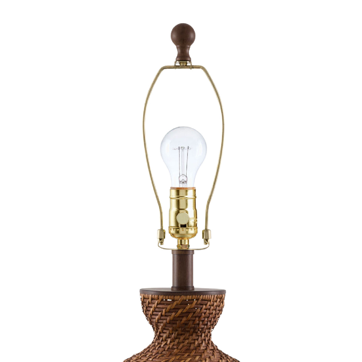   Modern European furniture - Painted Rattan Accent Table Lamp - www.oroa.com | Oroa.com