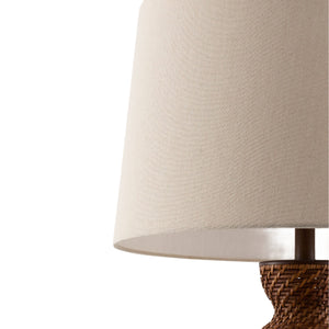   Modern European furniture - Painted Rattan Accent Table Lamp - www.oroa.com | Oroa.com