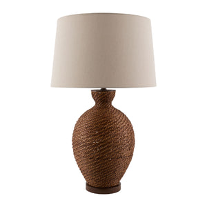   Modern European furniture - Painted Rattan Accent Table Lamp - www.oroa.com | Oroa.com