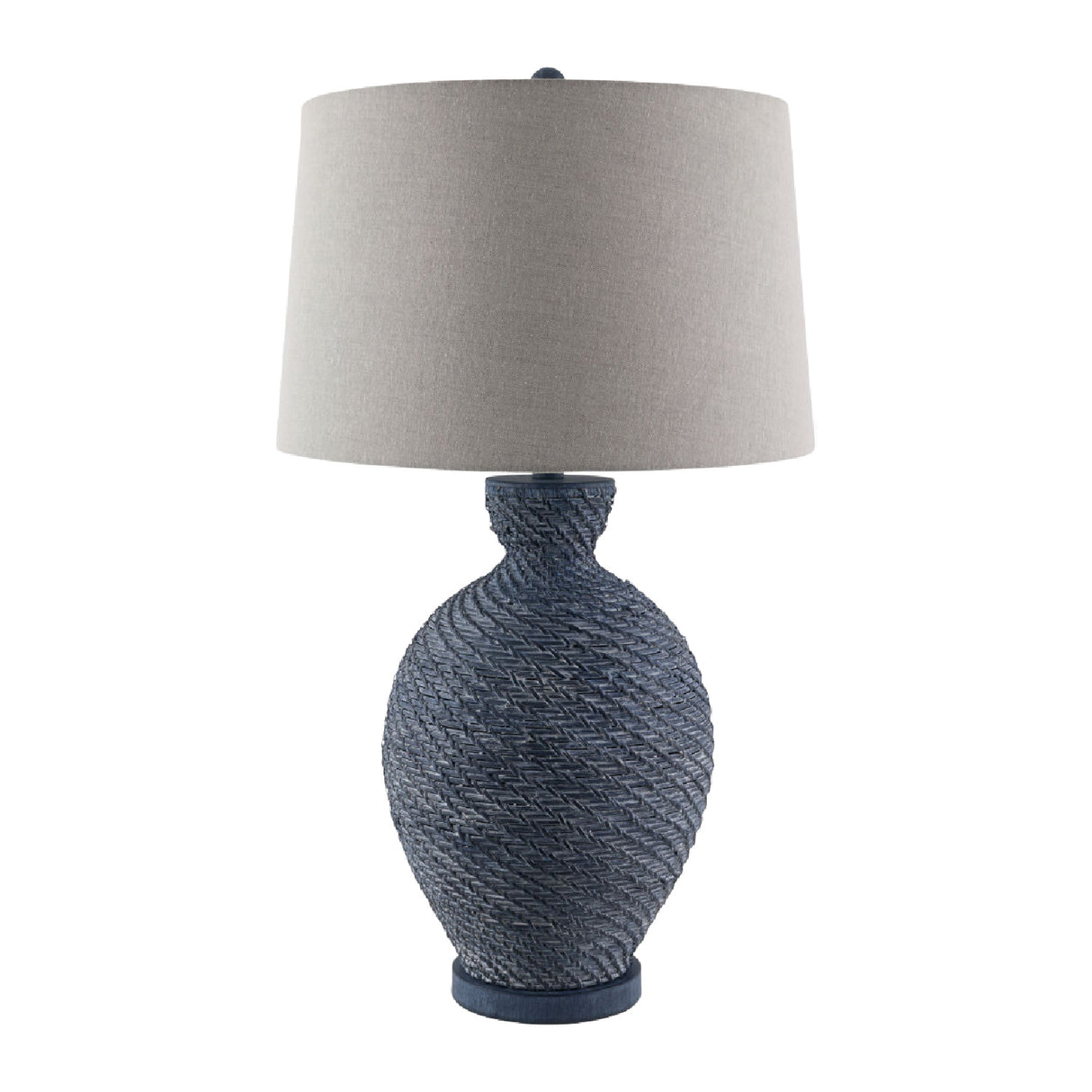   Modern European furniture - Painted Rattan Accent Table Lamp - www.oroa.com | Oroa.com