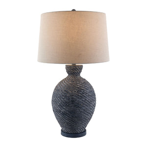   Modern European furniture - Painted Rattan Accent Table Lamp - www.oroa.com | Oroa.com