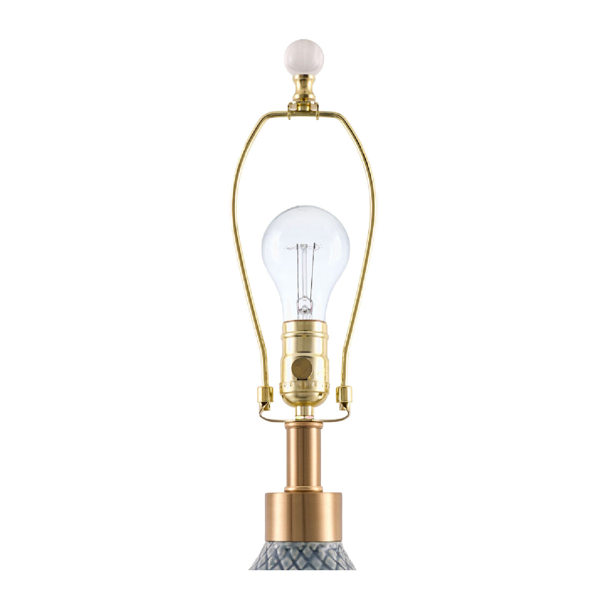   Modern European furniture - Carved Ceramic Linen Table Lamp - www.oroa.com | Oroa.com
