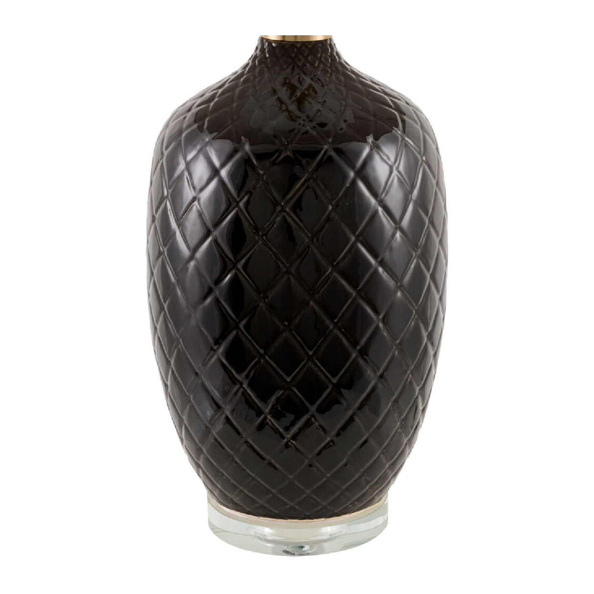   Modern European furniture - Carved Ceramic Linen Table Lamp - www.oroa.com | Oroa.com