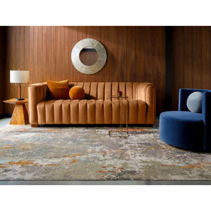   Modern European furniture - Drum Linen Shade Table Lamp - www.oroa.com | Oroa.com