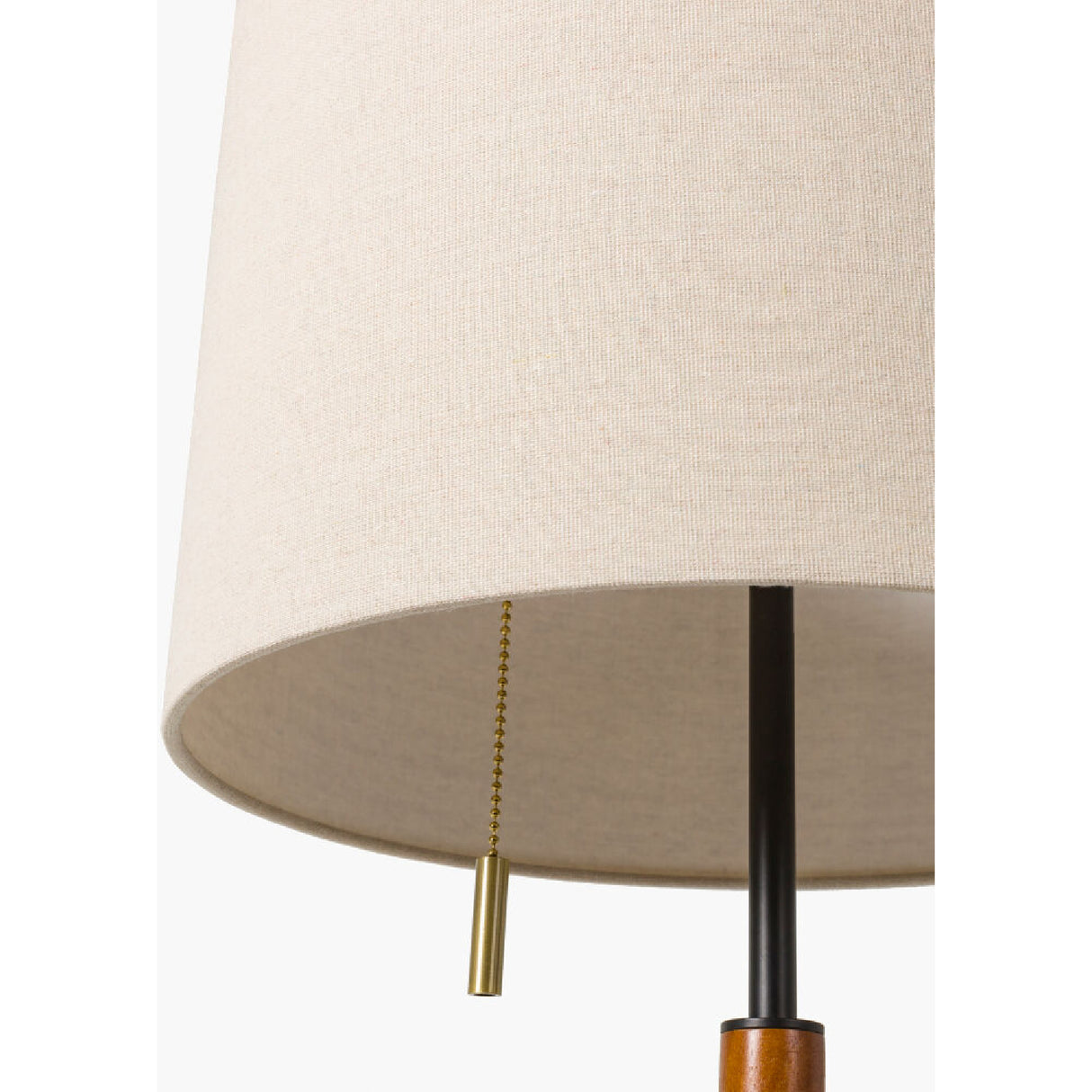   Modern European furniture - Drum Linen Shade Table Lamp - www.oroa.com | Oroa.com