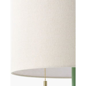   Modern European furniture - Drum Linen Shade Table Lamp - www.oroa.com | Oroa.com