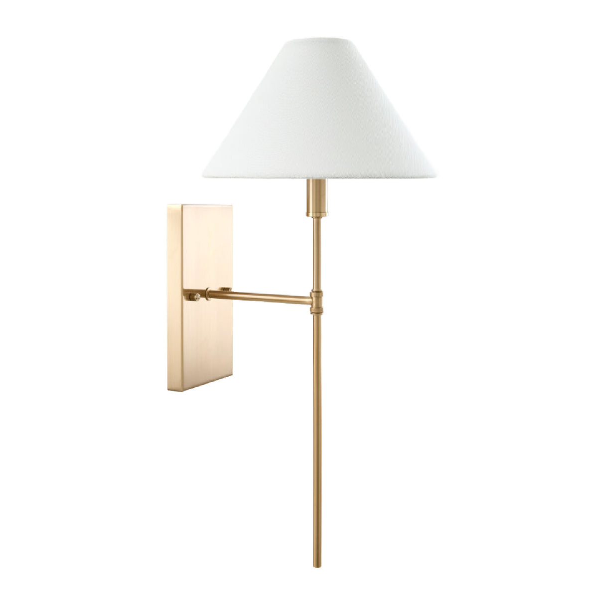   Modern European furniture - Empire White Linen Wall Lamp - www.oroa.com | Oroa.com