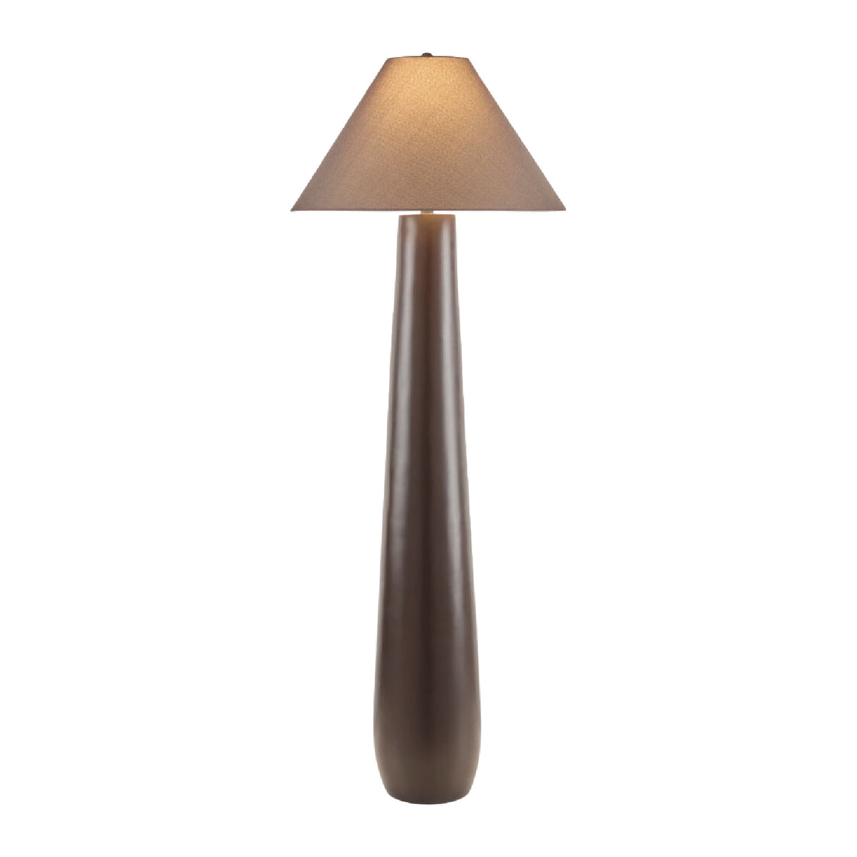   Modern European furniture - Empire Linen Shade Floor Lamp - www.oroa.com | Oroa.com
