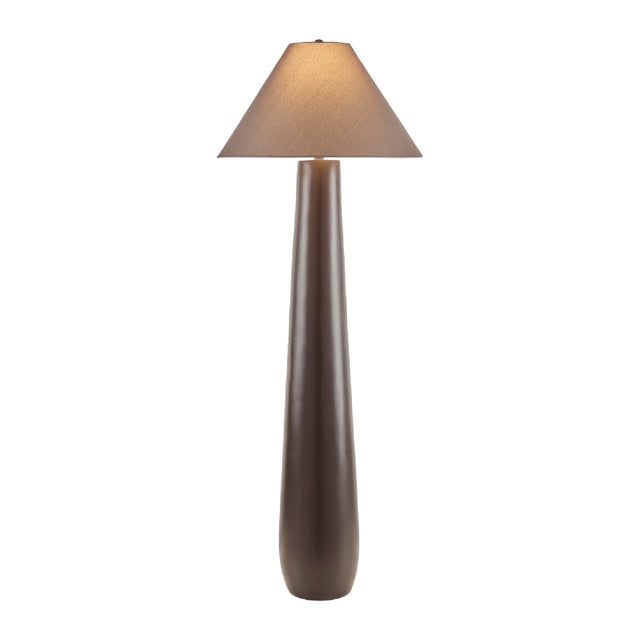 Modern European furniture - Empire Linen Shade Floor Lamp - www.oroa.com