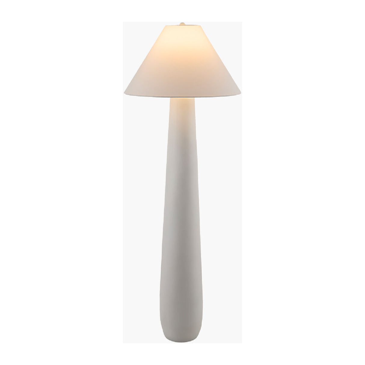   Modern European furniture - Empire Linen Shade Floor Lamp - www.oroa.com | Oroa.com