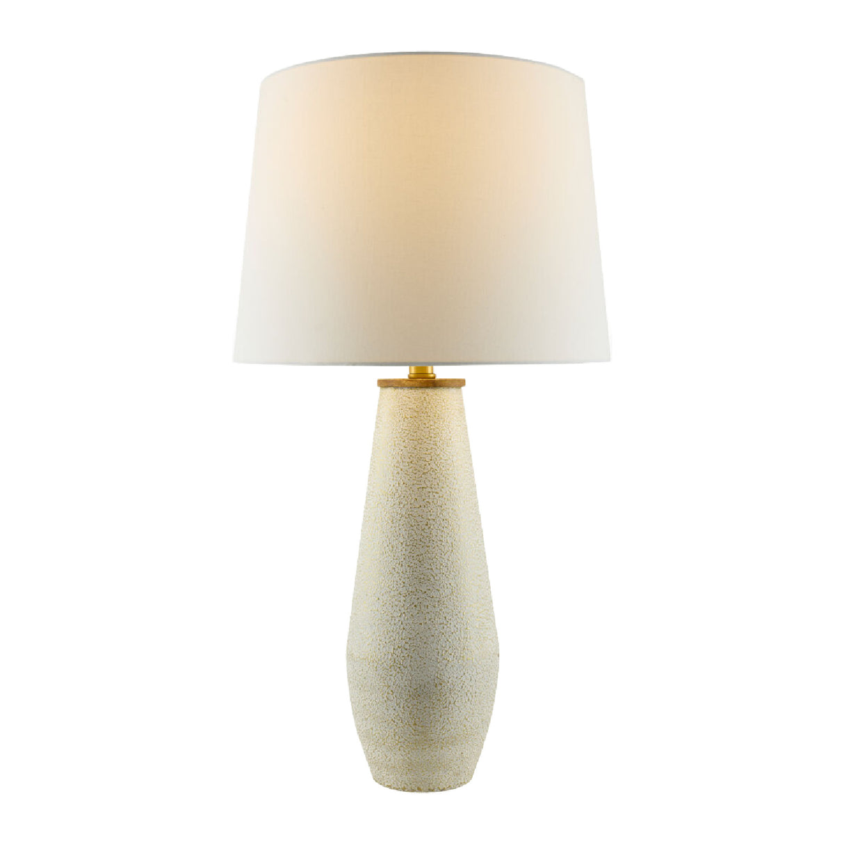   Modern European furniture - White Cotton Accent Table Lamp - www.oroa.com | Oroa.com